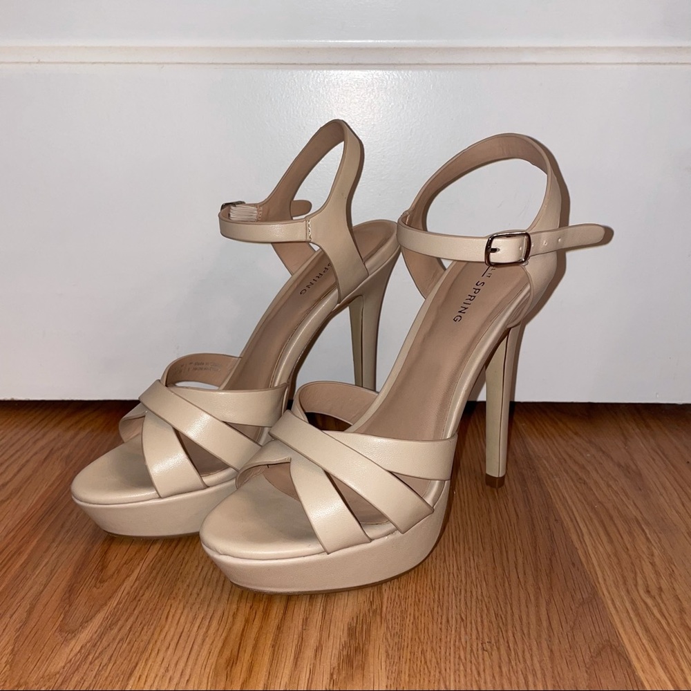 Call it spring nude heels